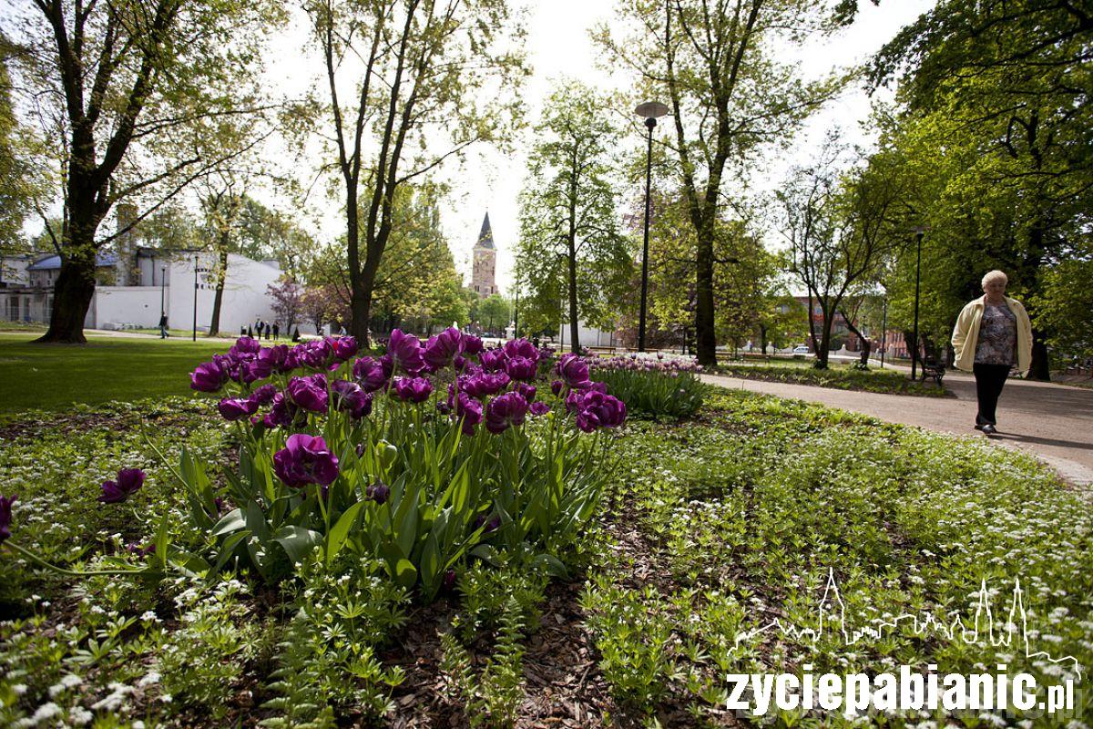 Weszliśmy do Parku Słowackiego