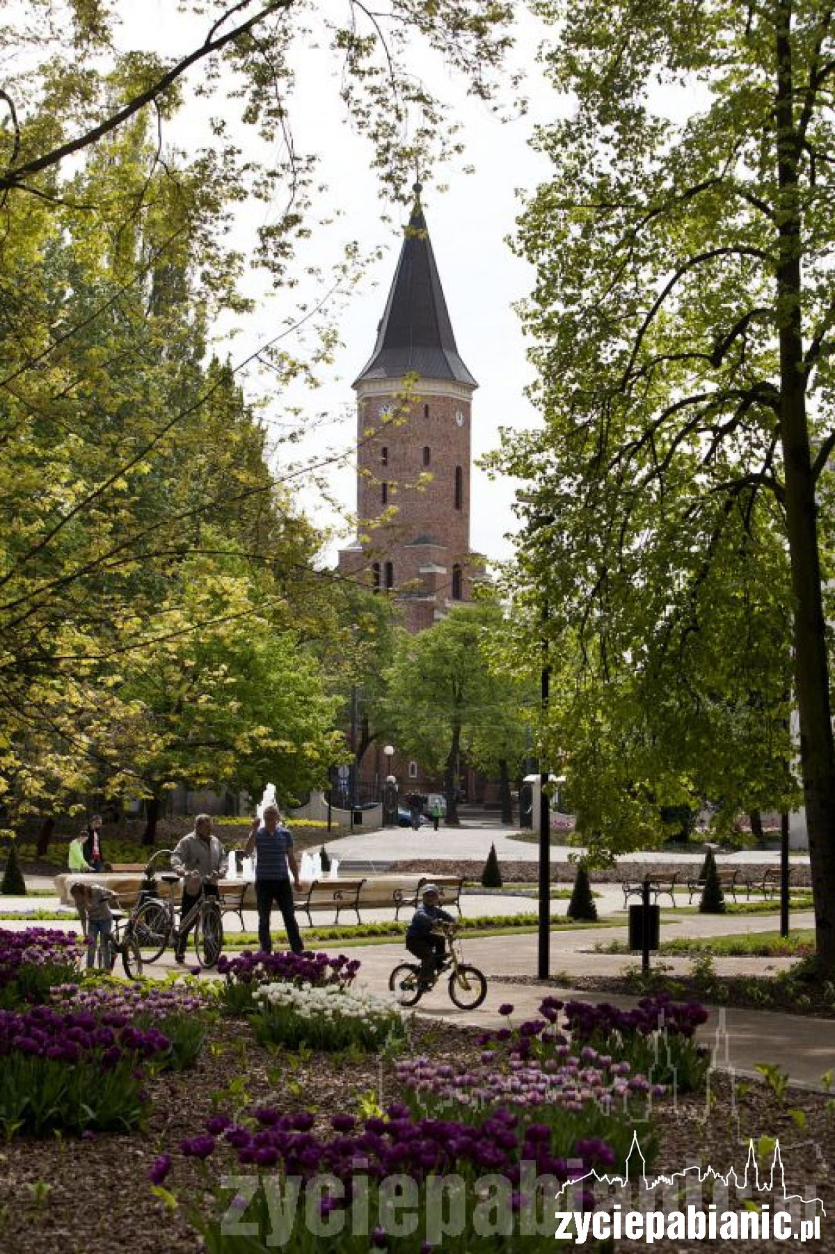 Weszliśmy do Parku Słowackiego