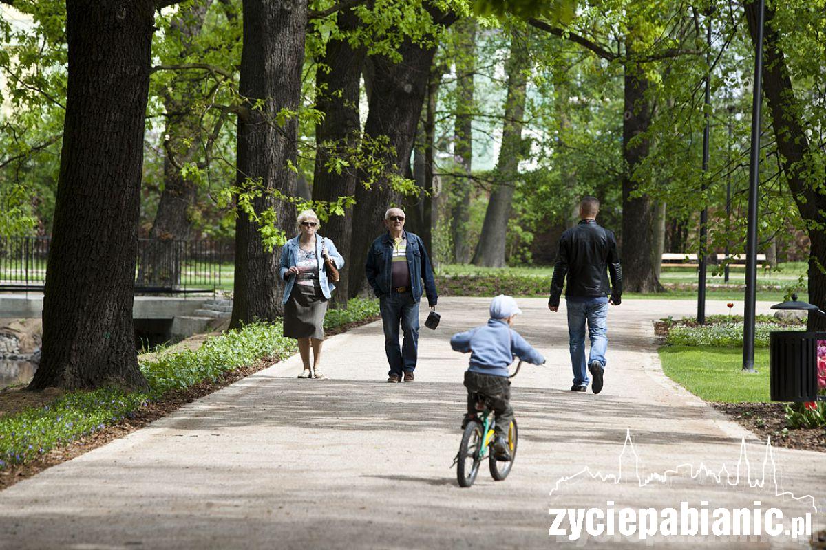 Weszliśmy do Parku Słowackiego