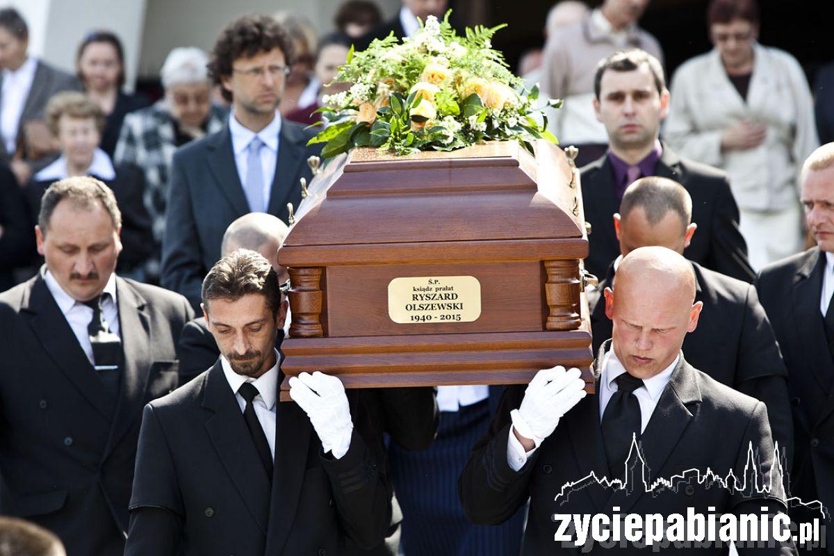 Pożegnanie ks. Ryszarda Olszewskiego