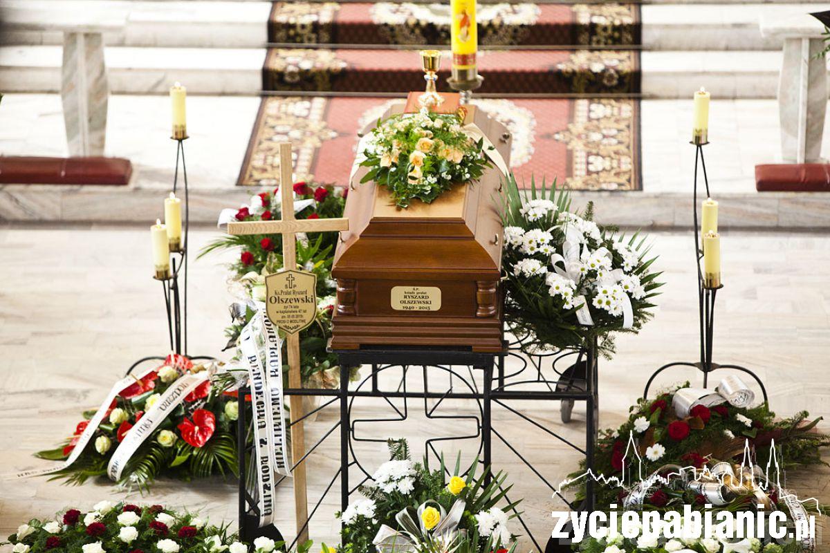 Pożegnanie ks. Ryszarda Olszewskiego