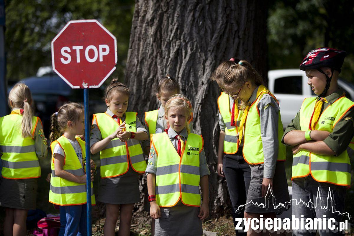 Mobilne miasteczko ruchu drogowego