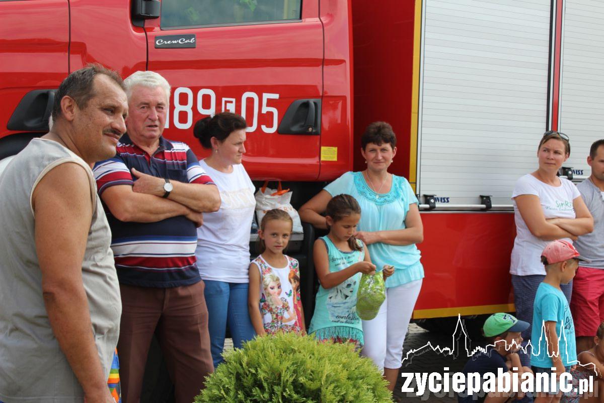 72 strażaków OSP w 30-stopniowym upale