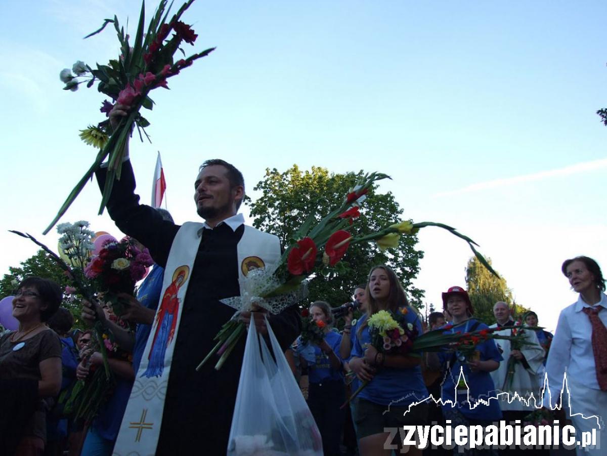 Tłumy witały pielgrzymów