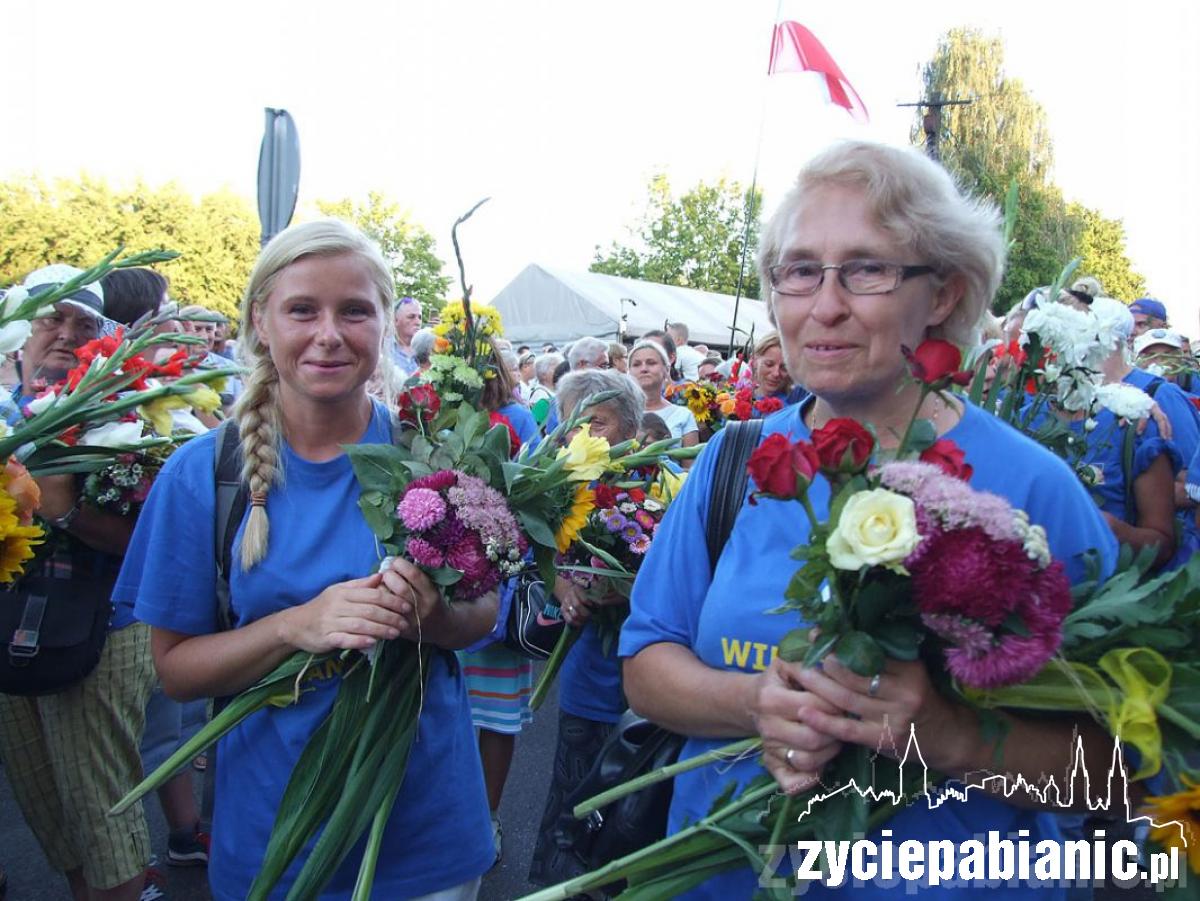 Tłumy witały pielgrzymów