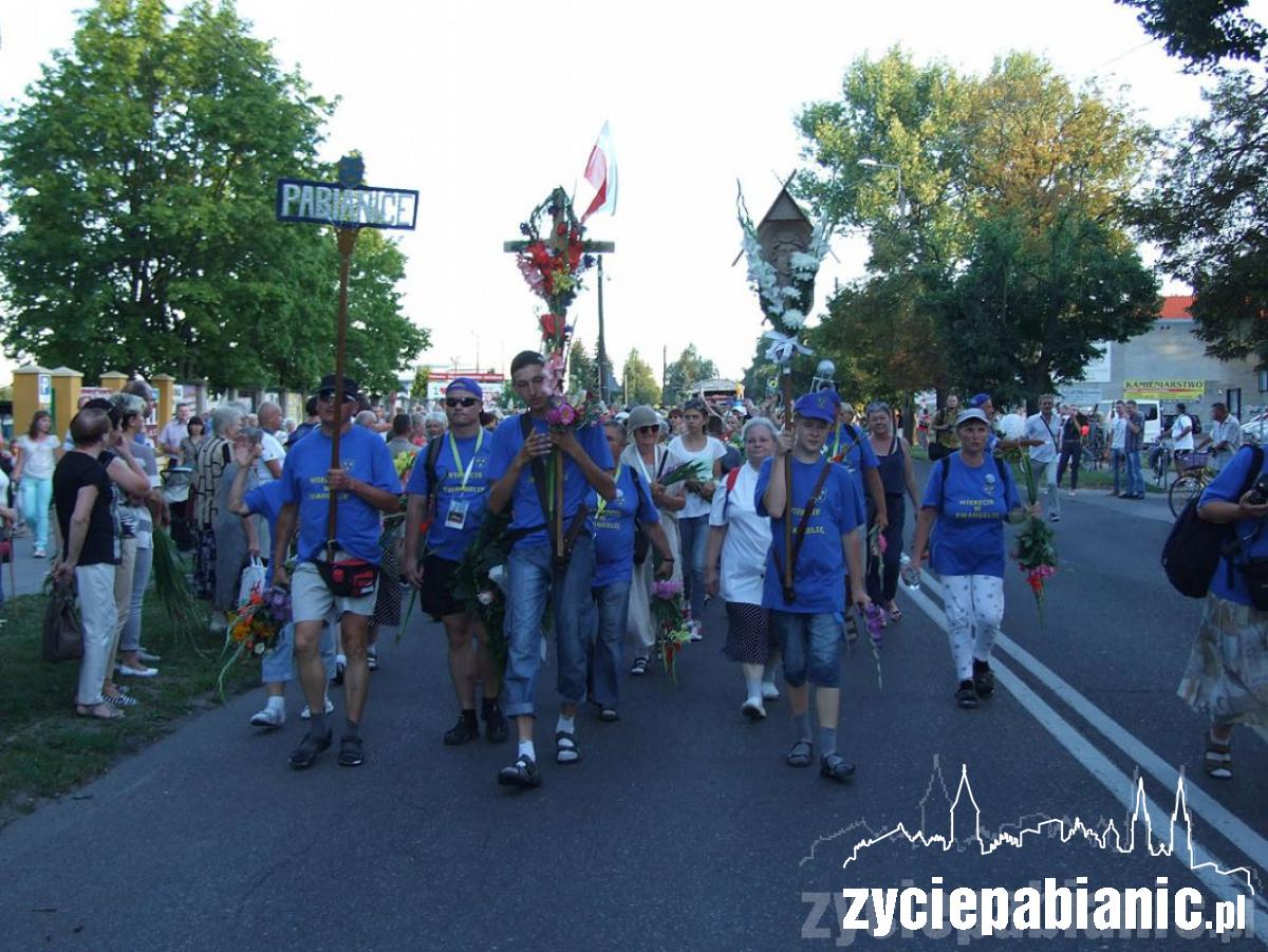 Tłumy witały pielgrzymów