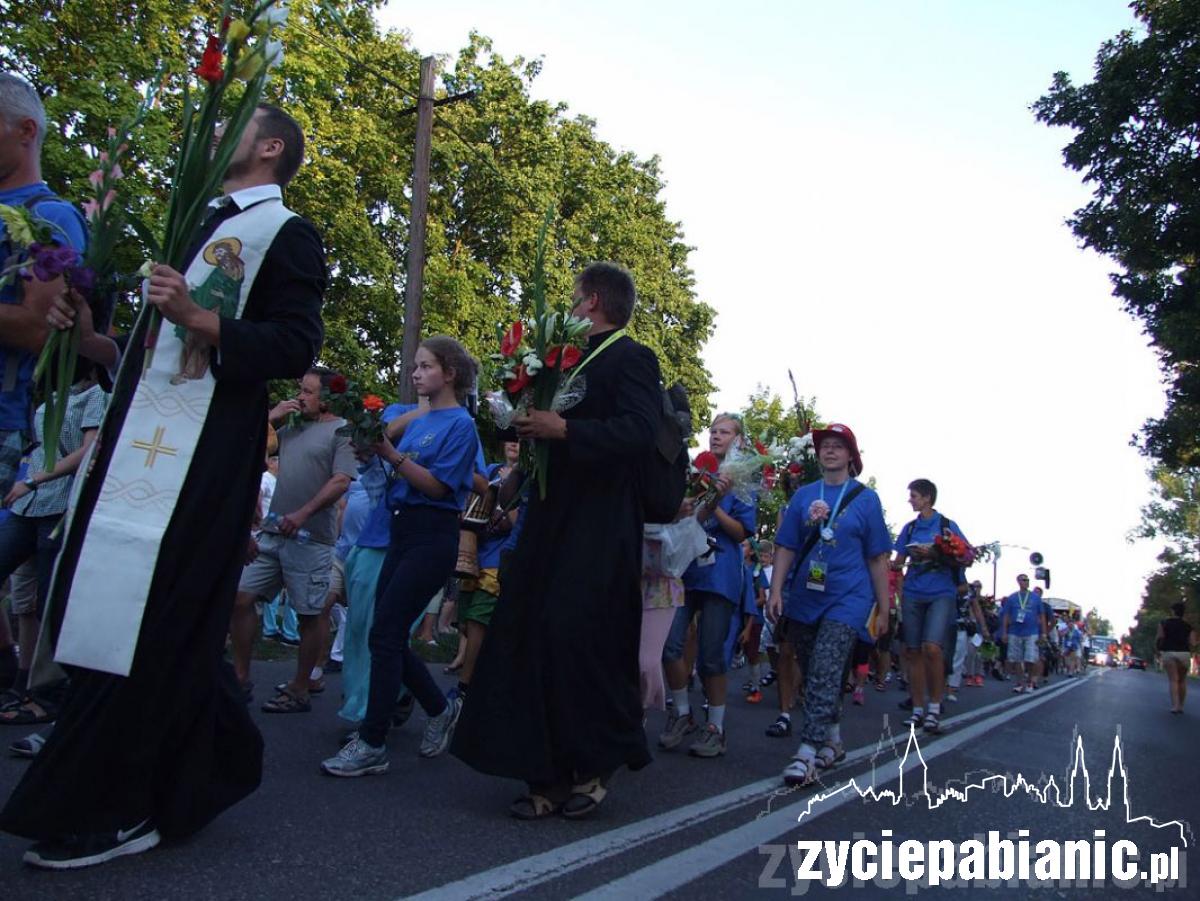 Tłumy witały pielgrzymów