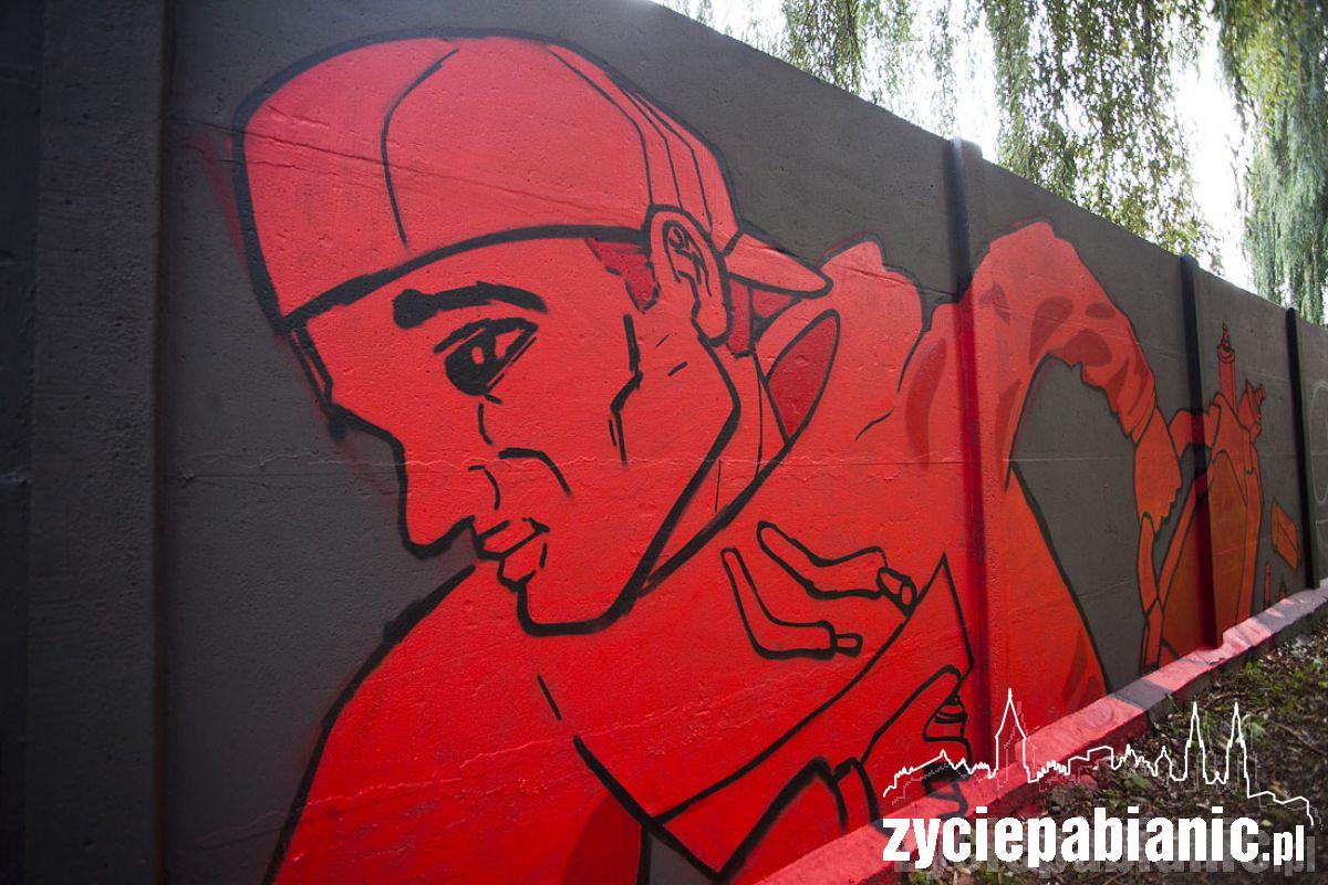 Graffiti na bulwarach