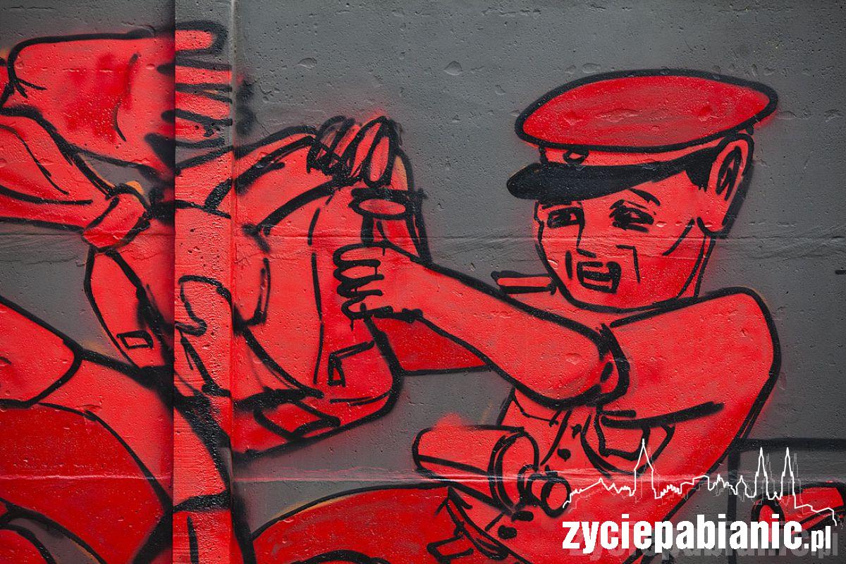 Graffiti na bulwarach
