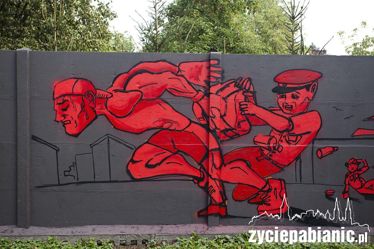 Graffiti na bulwarach