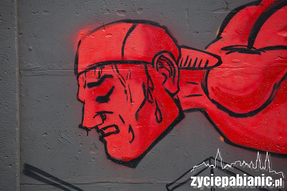 Graffiti na bulwarach