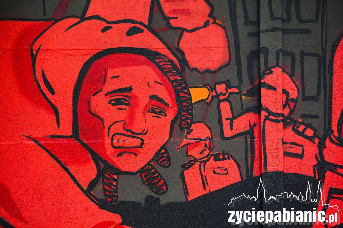 Graffiti na bulwarach