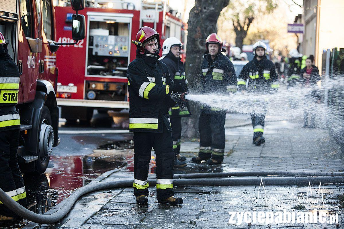 Pożar na Ossowskiego