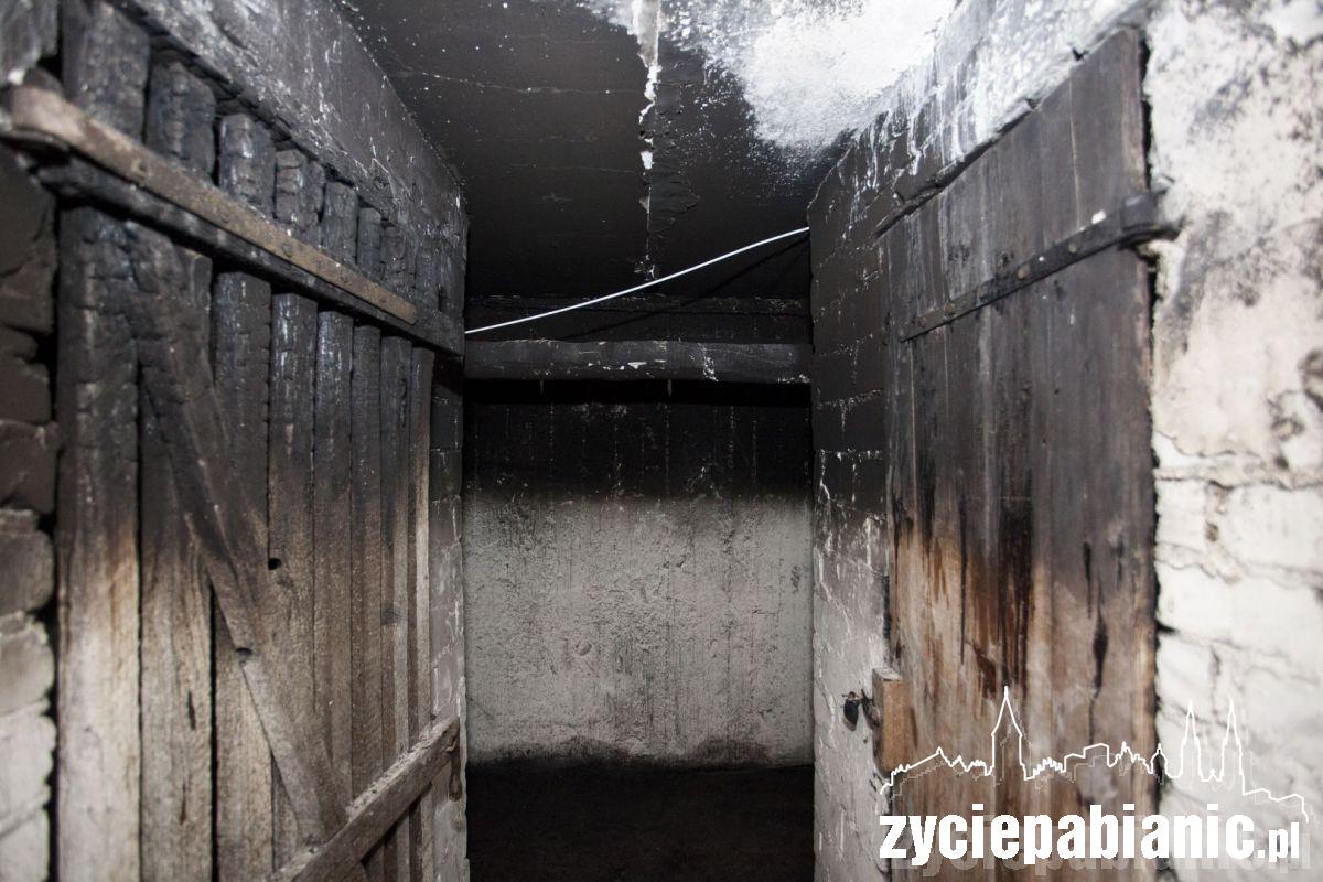 Chciał podpalić blok