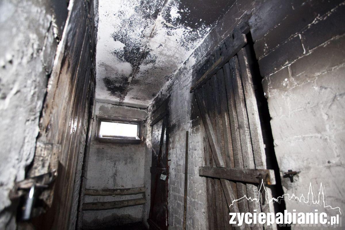 Chciał podpalić blok