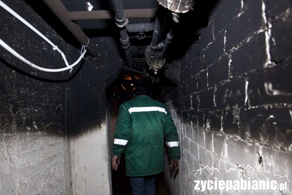 Chciał podpalić blok