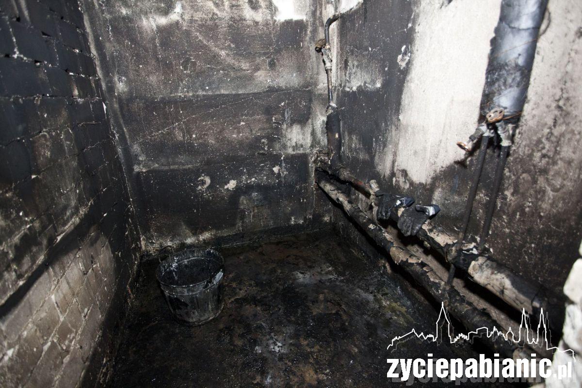 Chciał podpalić blok