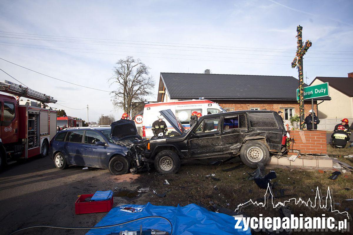 Wypadek w Dobroniu