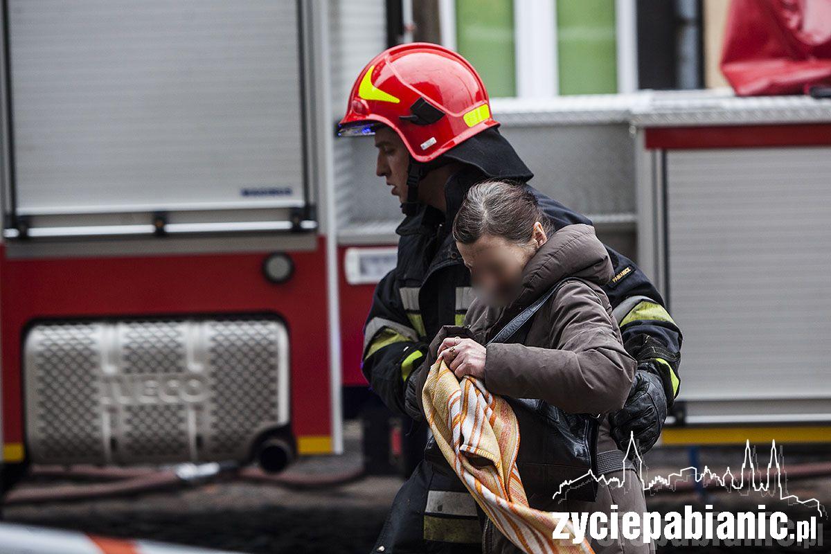 Pożar kamienicy przy Starym Rynku