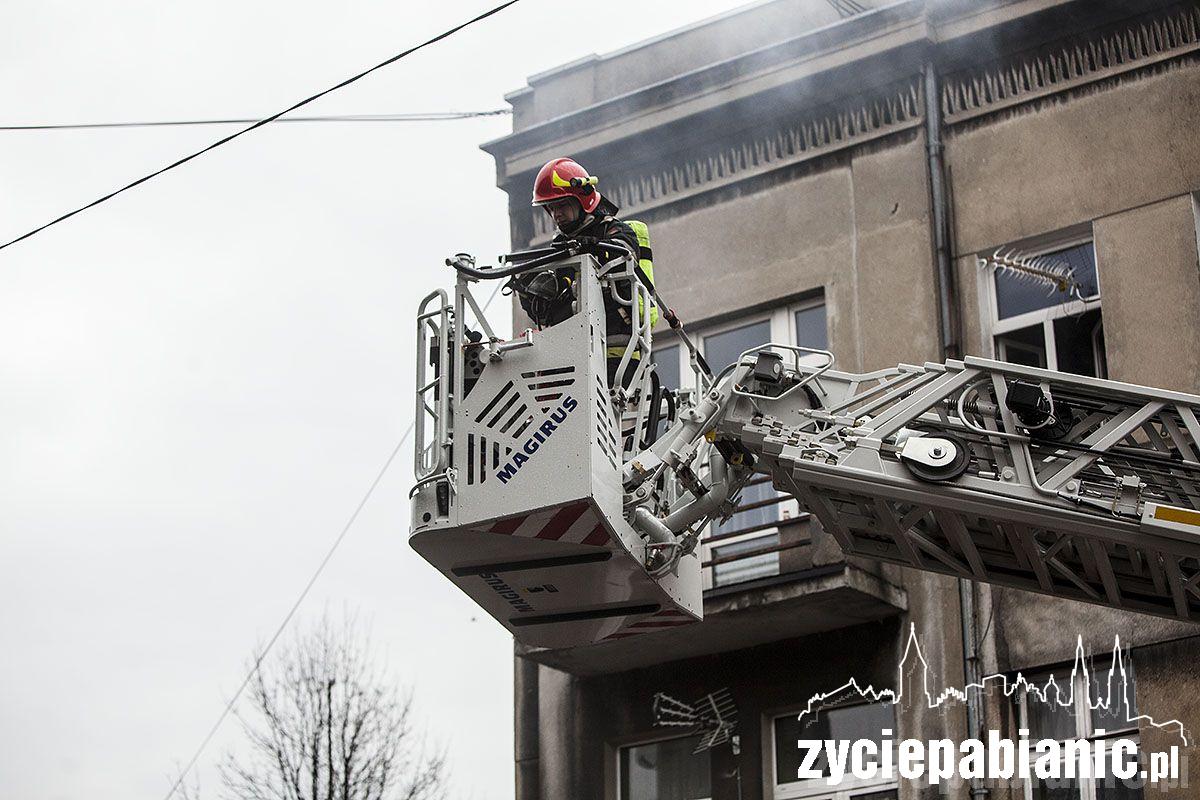 Pożar kamienicy przy Starym Rynku