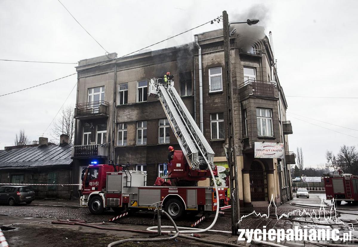 Pożar kamienicy przy Starym Rynku