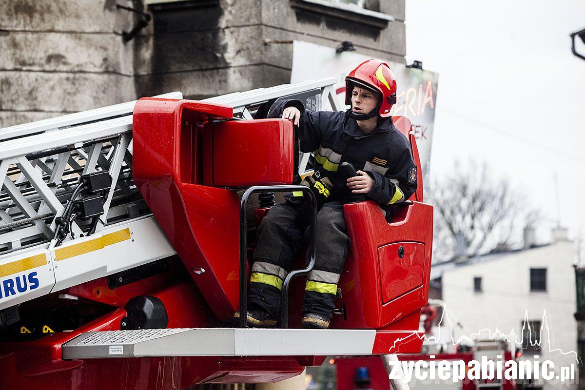 Pożar kamienicy przy Starym Rynku