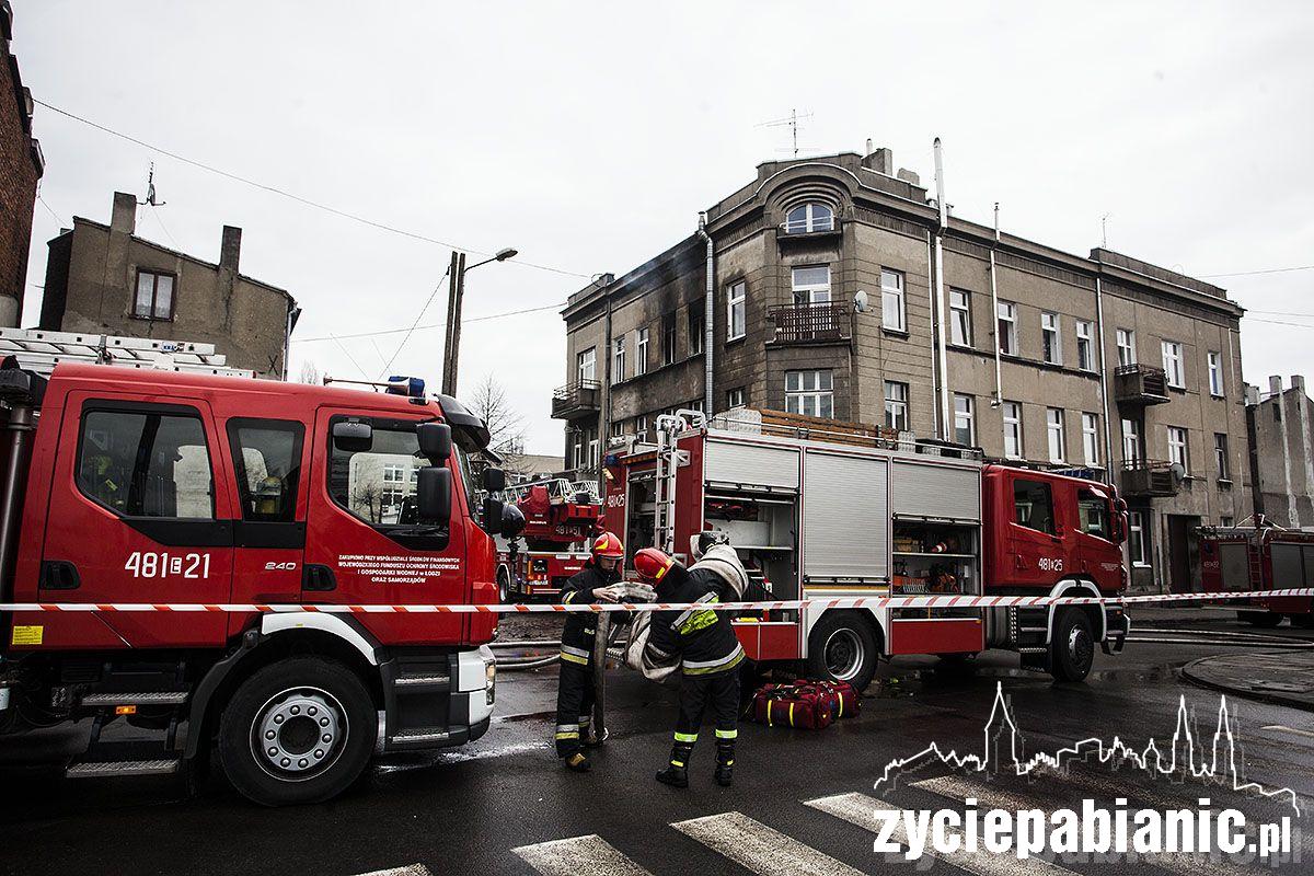 Pożar kamienicy przy Starym Rynku