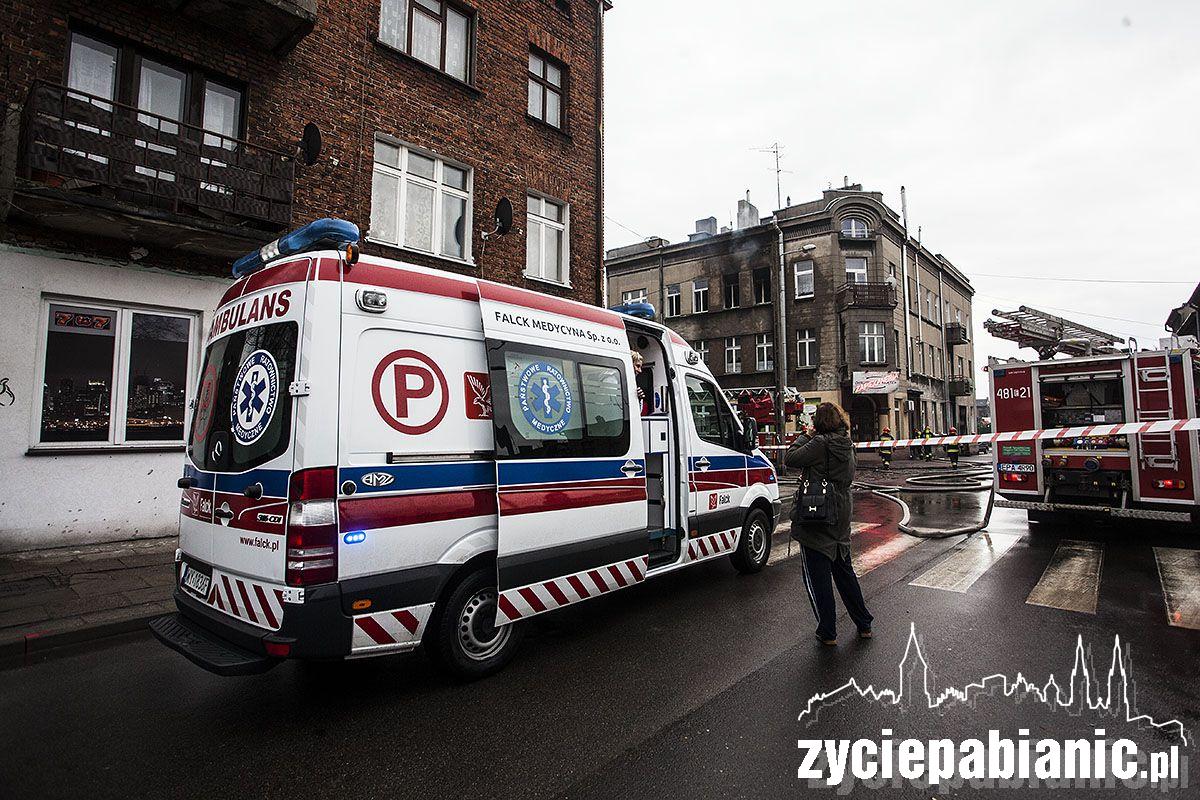 Pożar kamienicy przy Starym Rynku
