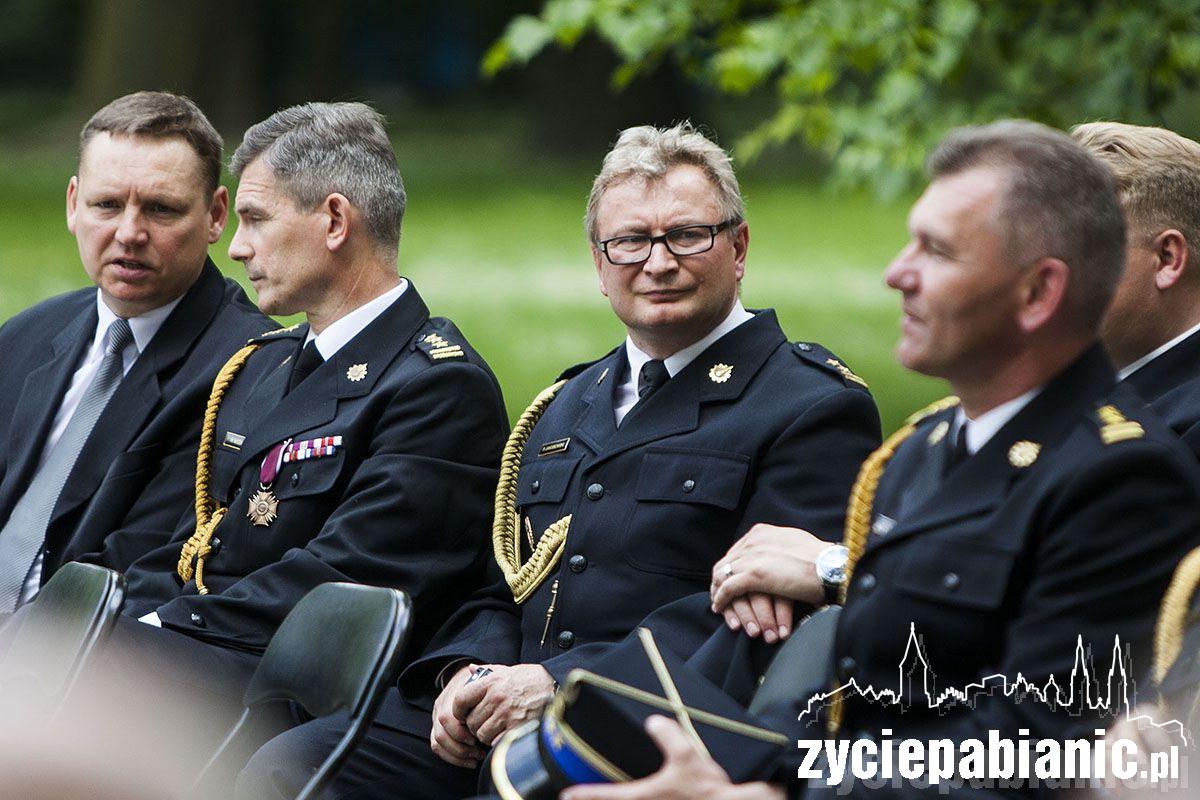 300 strażaków przyjechało do Pabianic