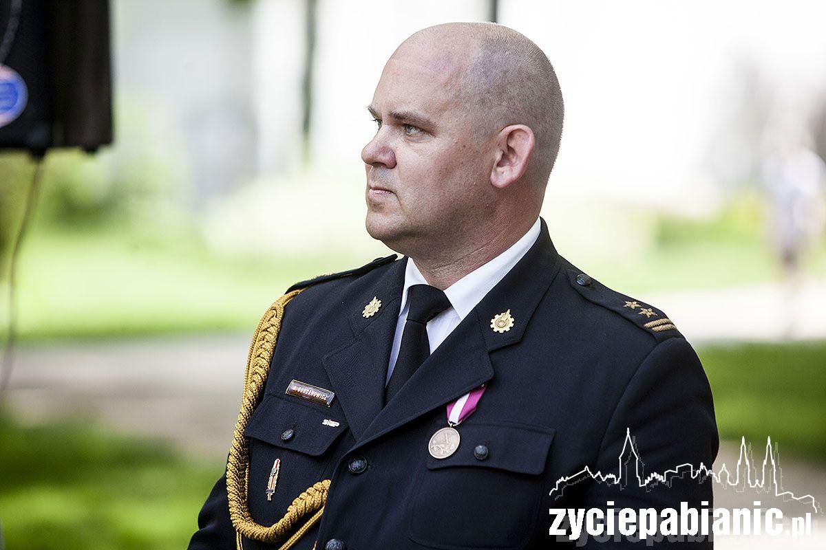 300 strażaków przyjechało do Pabianic