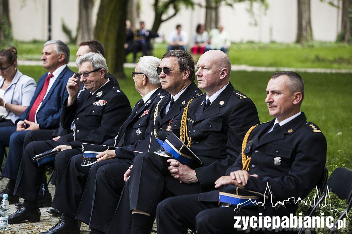 300 strażaków przyjechało do Pabianic