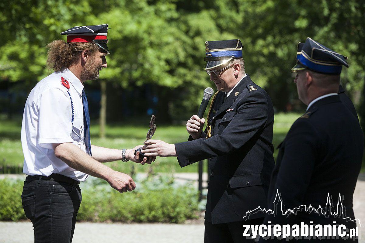 300 strażaków przyjechało do Pabianic