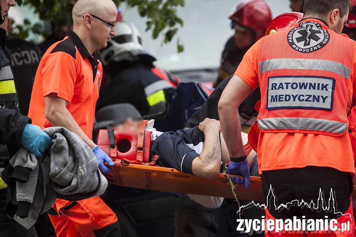 Wypadek w Ksawerowie