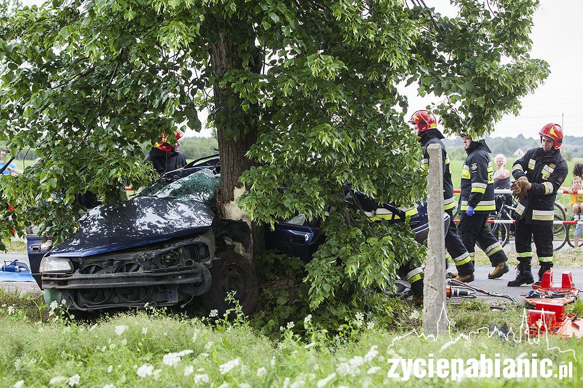 Wypadek w Ksawerowie