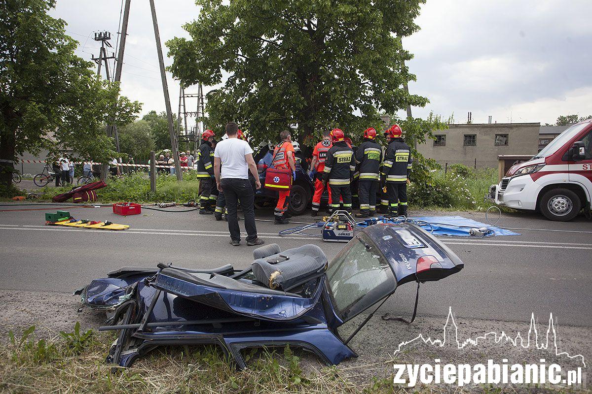 Wypadek w Ksawerowie