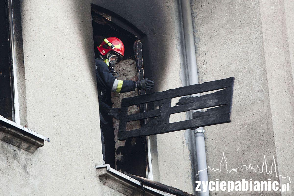 Pożar kamienicy