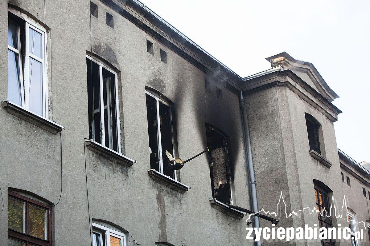 Pożar kamienicy