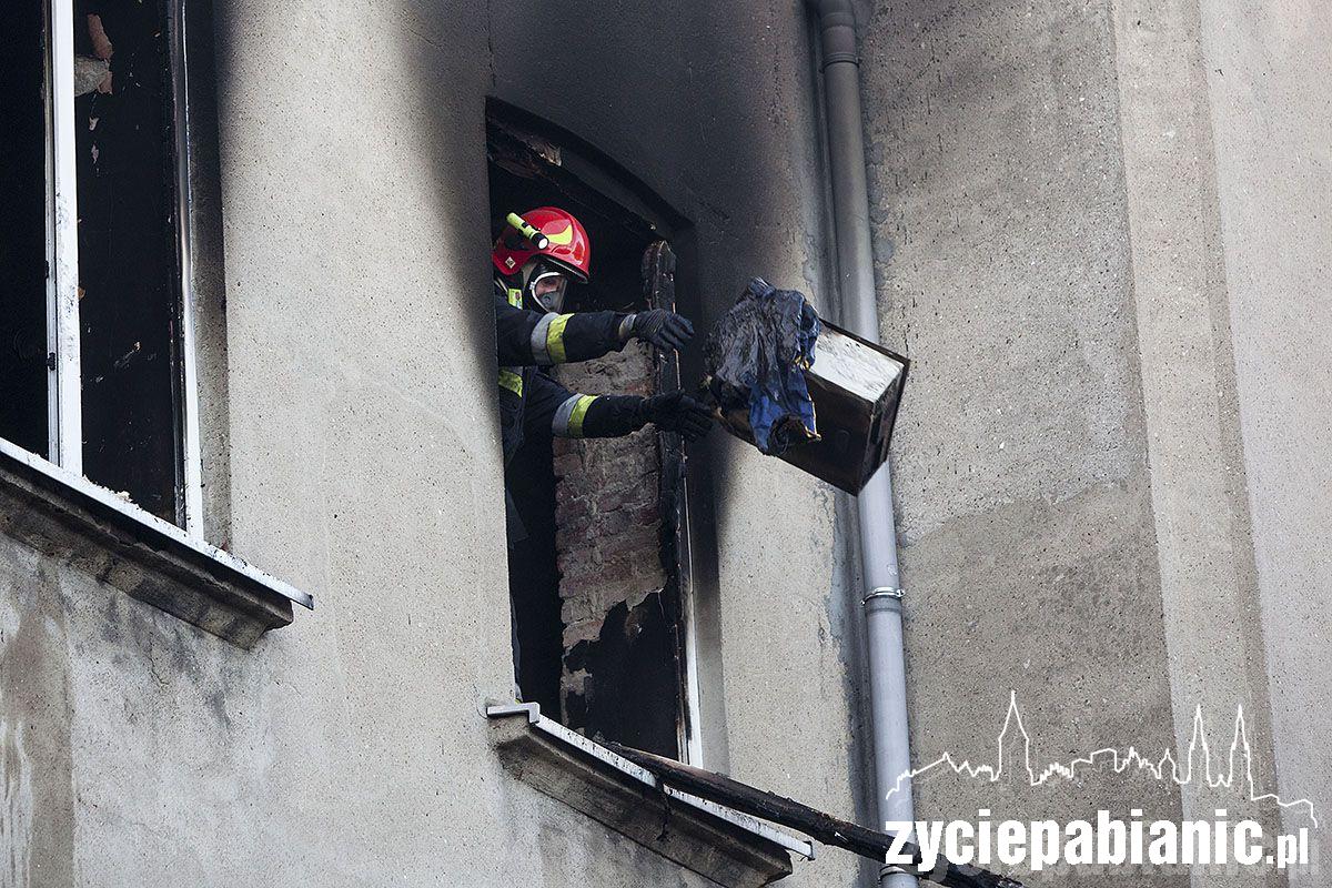 Pożar kamienicy