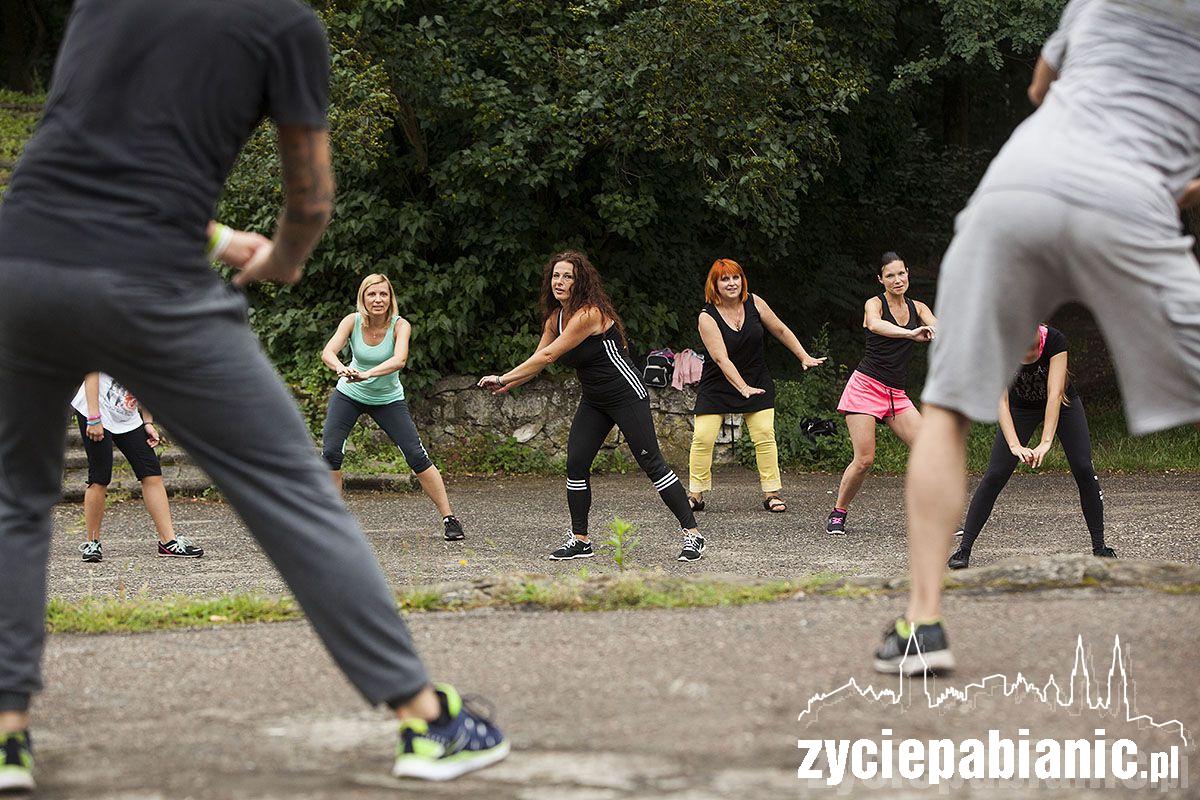 Zumba w Parku Wolności
