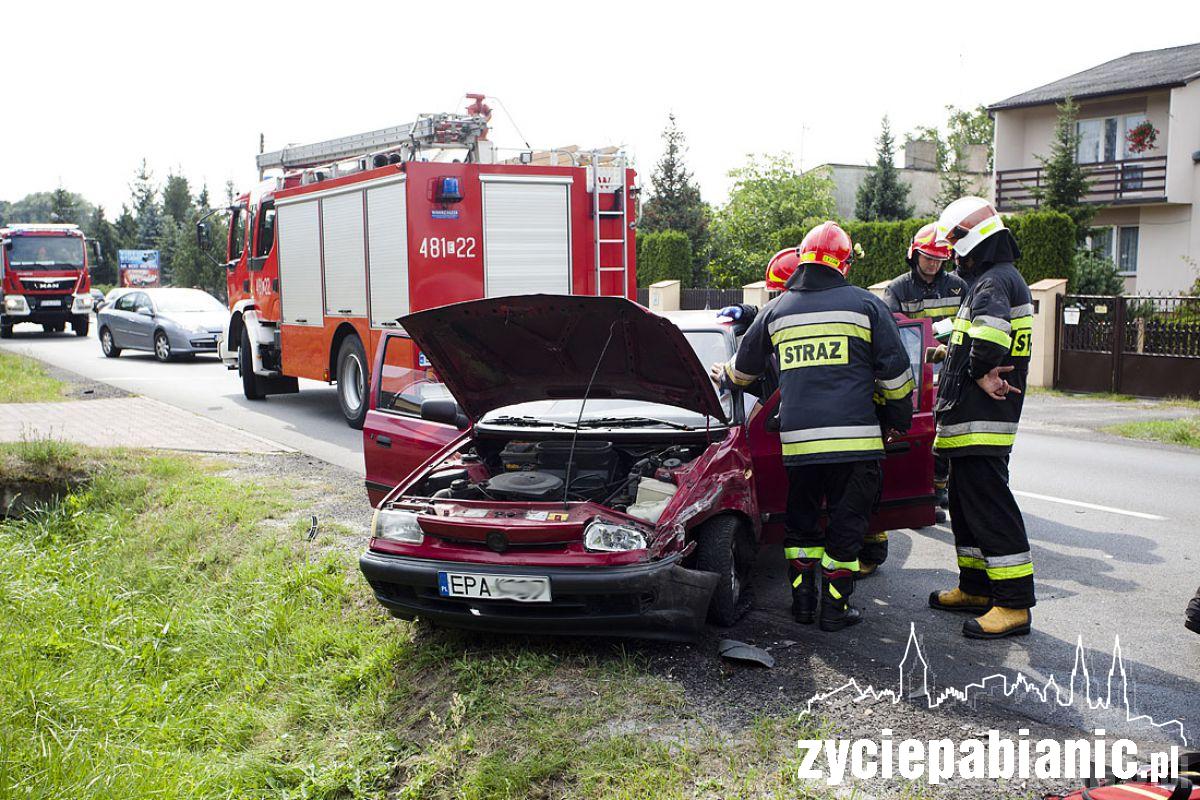 Wypadek w Jadwininie