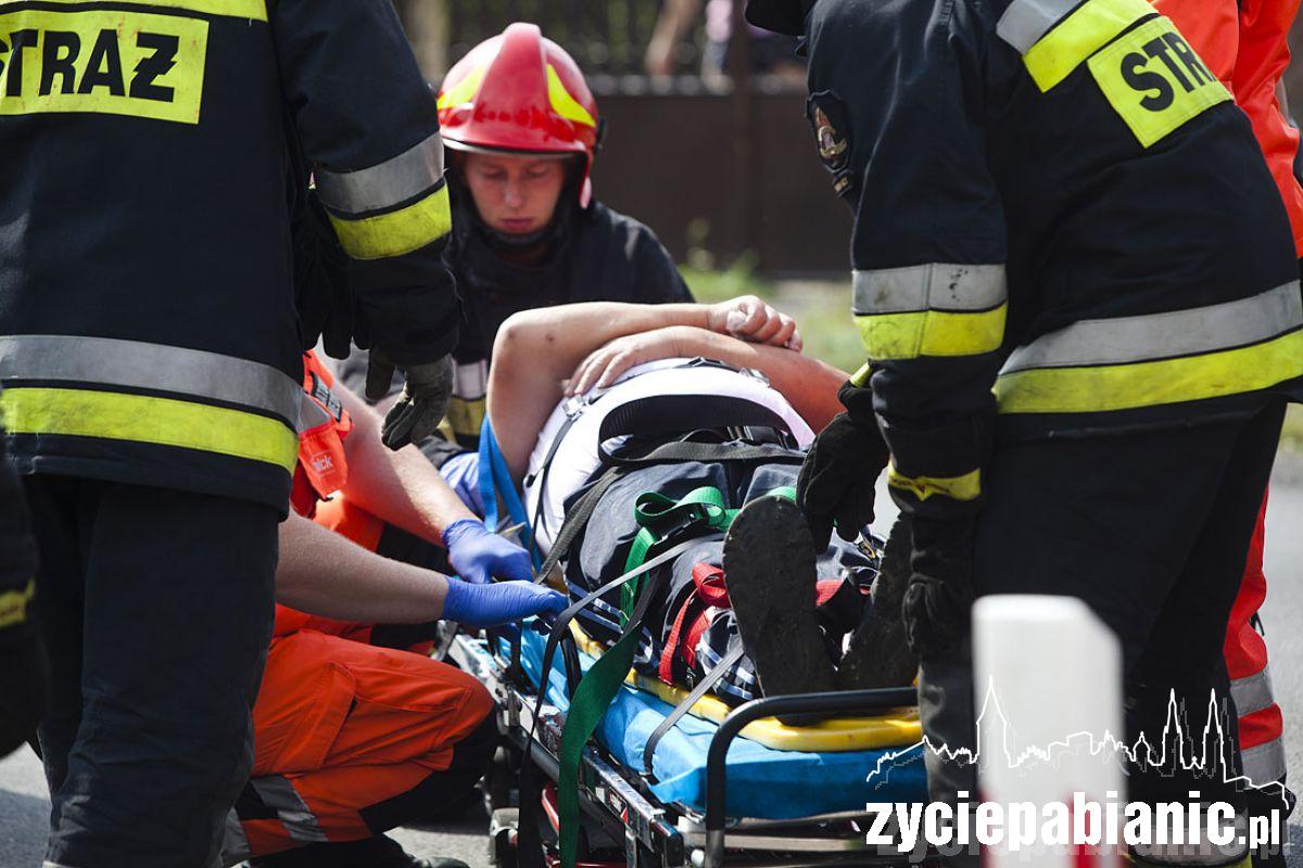 Wypadek w Jadwininie