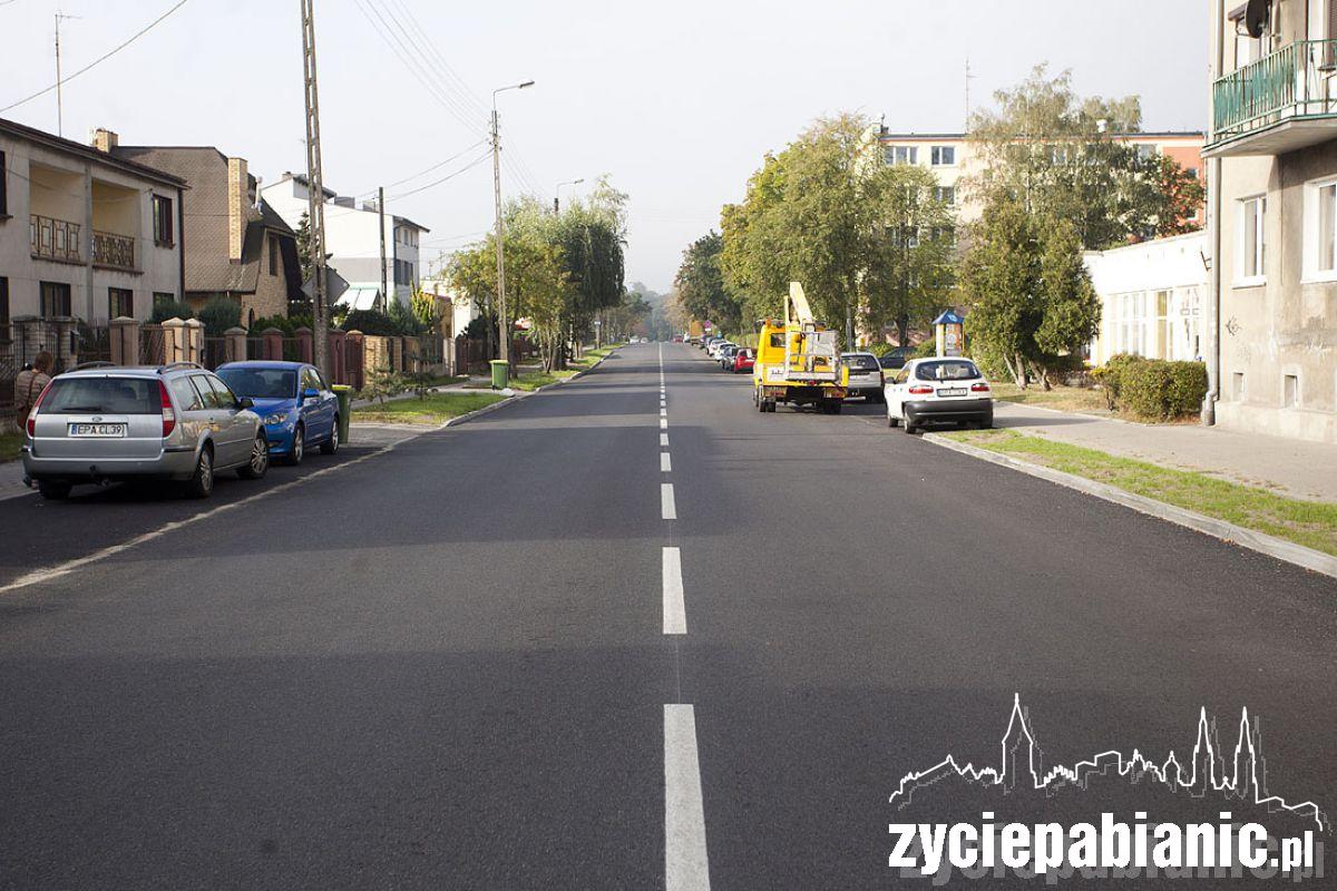 Równe chodniki i jezdnie. Gdzie? W Pabianicach