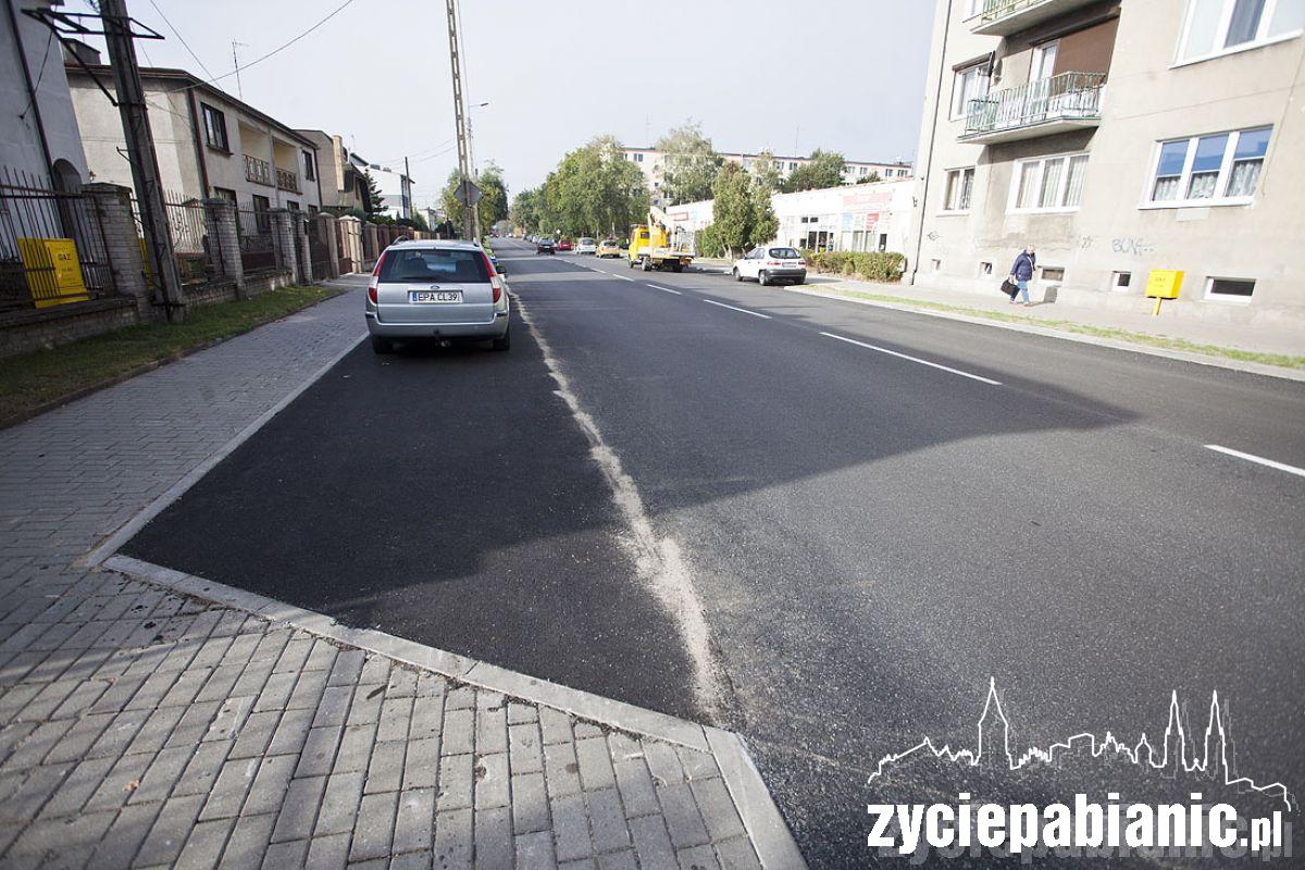 Równe chodniki i jezdnie. Gdzie? W Pabianicach