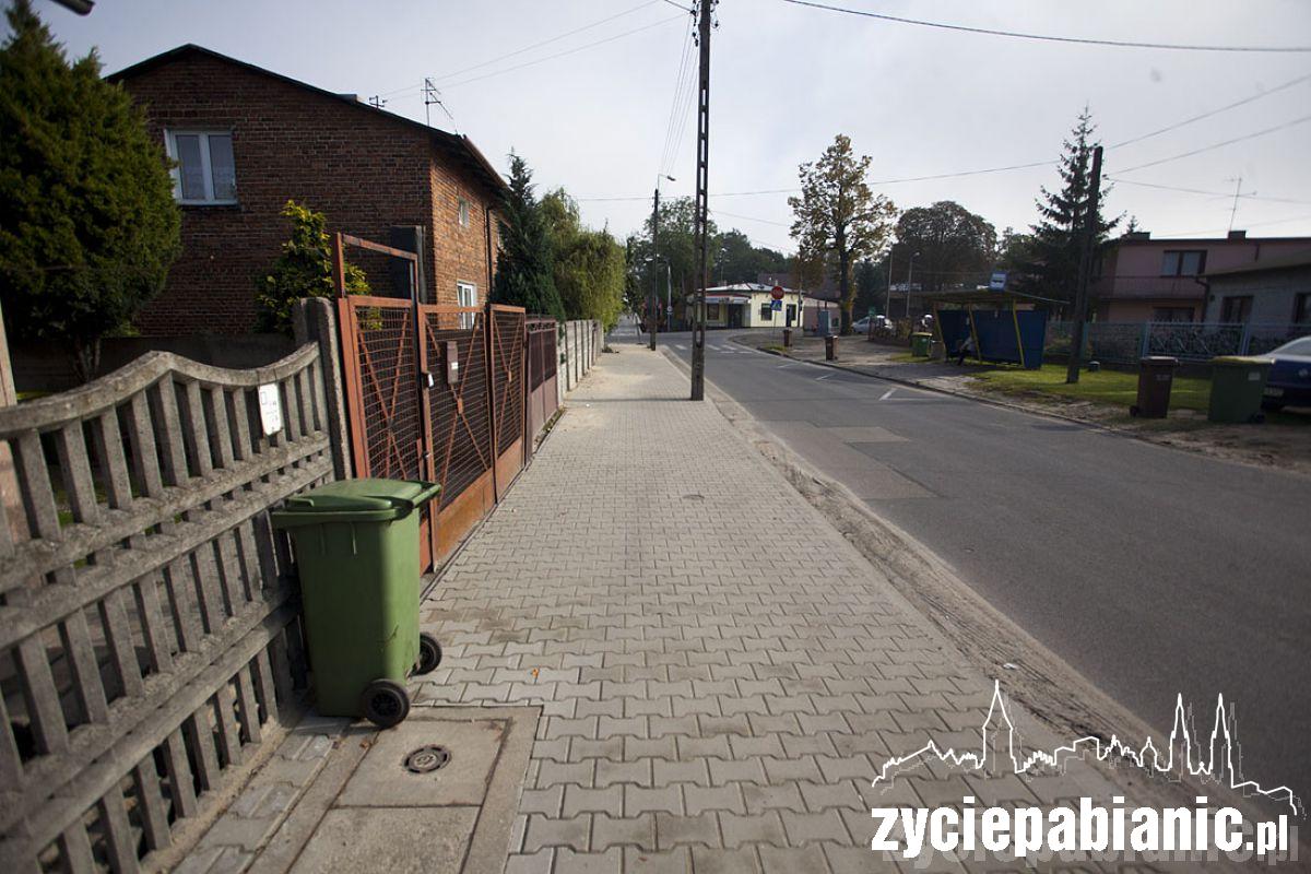 Równe chodniki i jezdnie. Gdzie? W Pabianicach