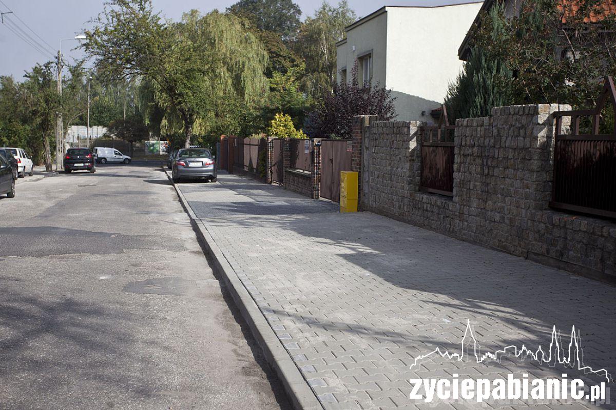 Równe chodniki i jezdnie. Gdzie? W Pabianicach