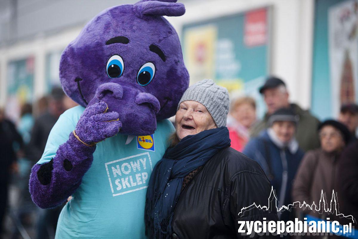 Otwarcie Lidla przy ul. Łaskiej
