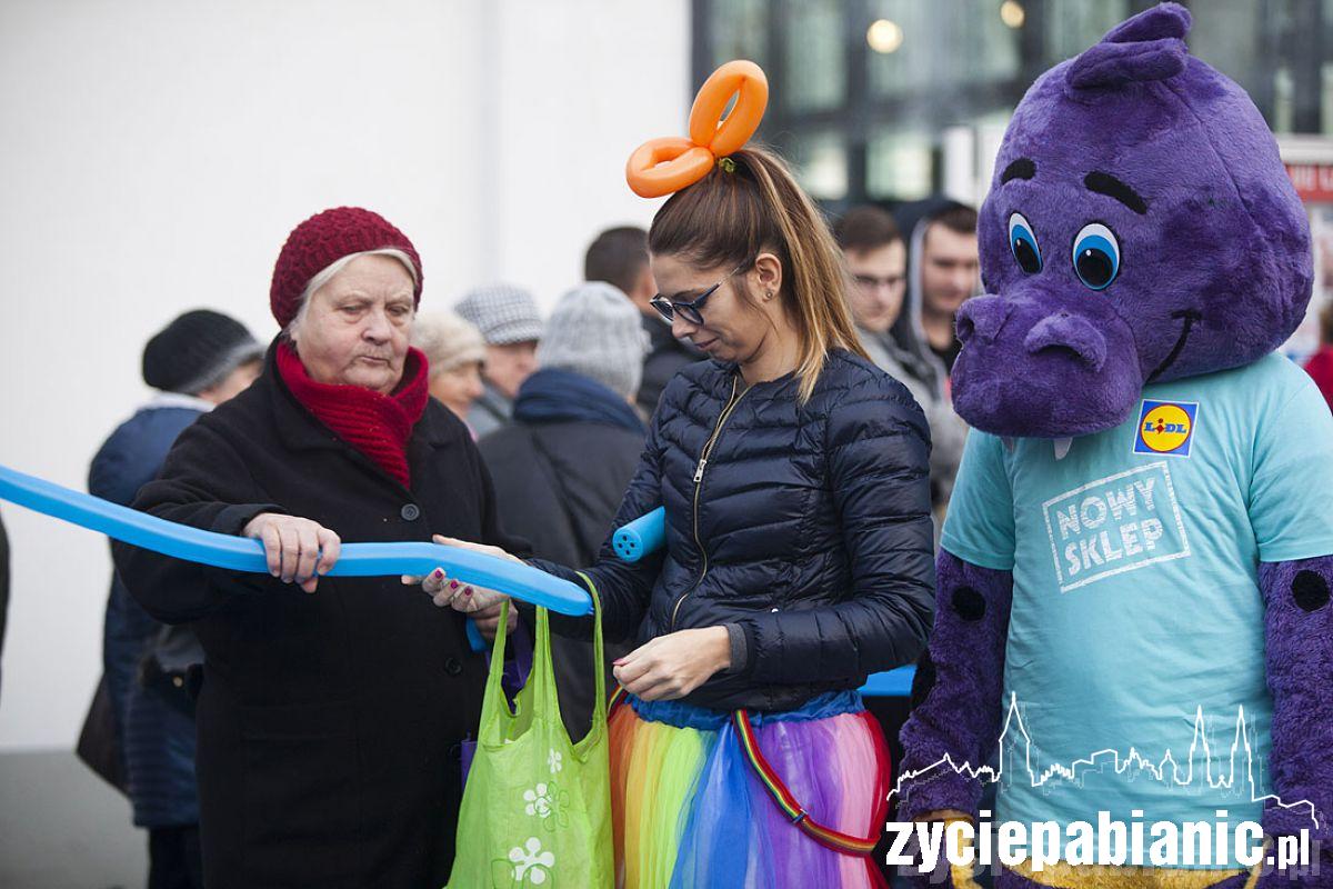 Otwarcie Lidla przy ul. Łaskiej