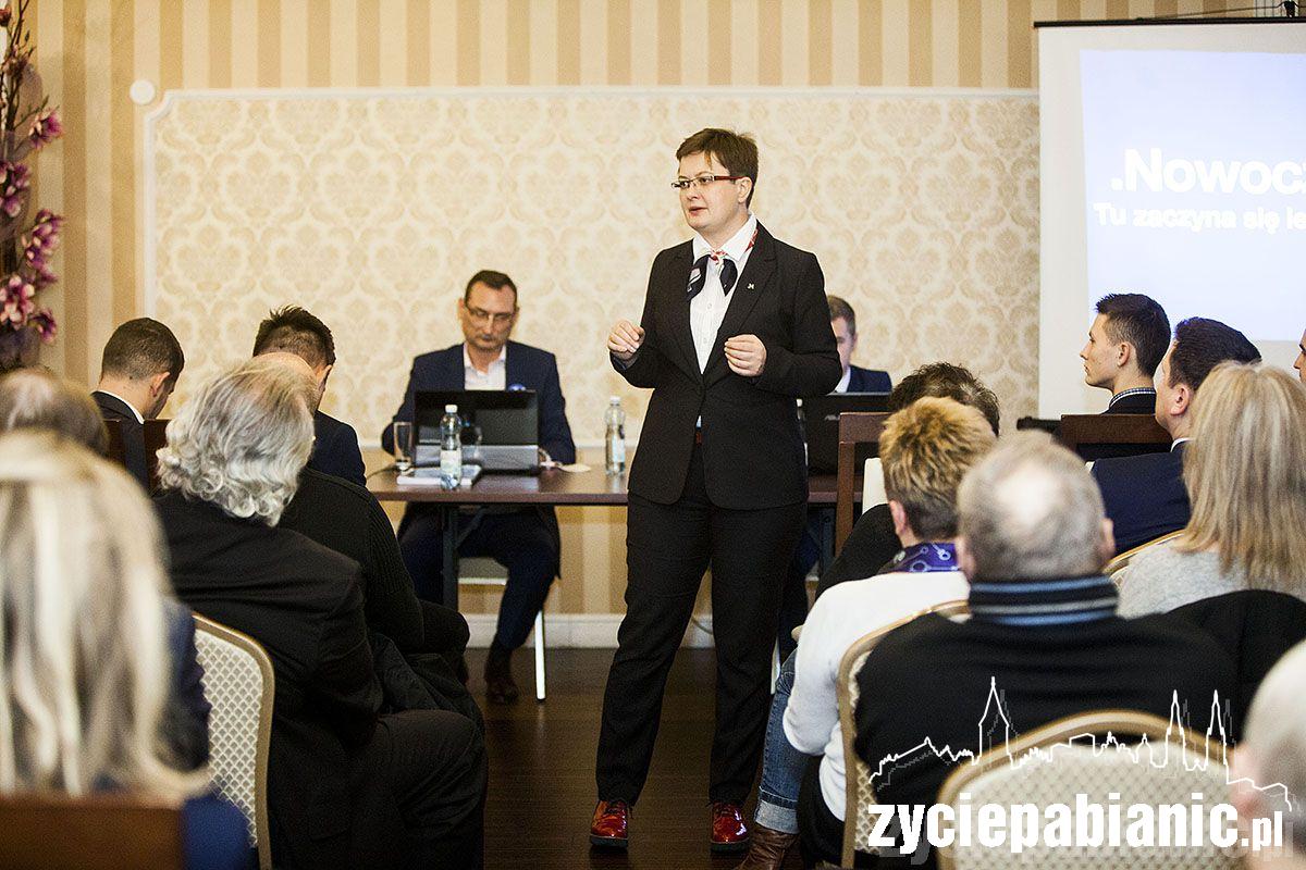 Katarzyna Lubnauer w Pabianicach
