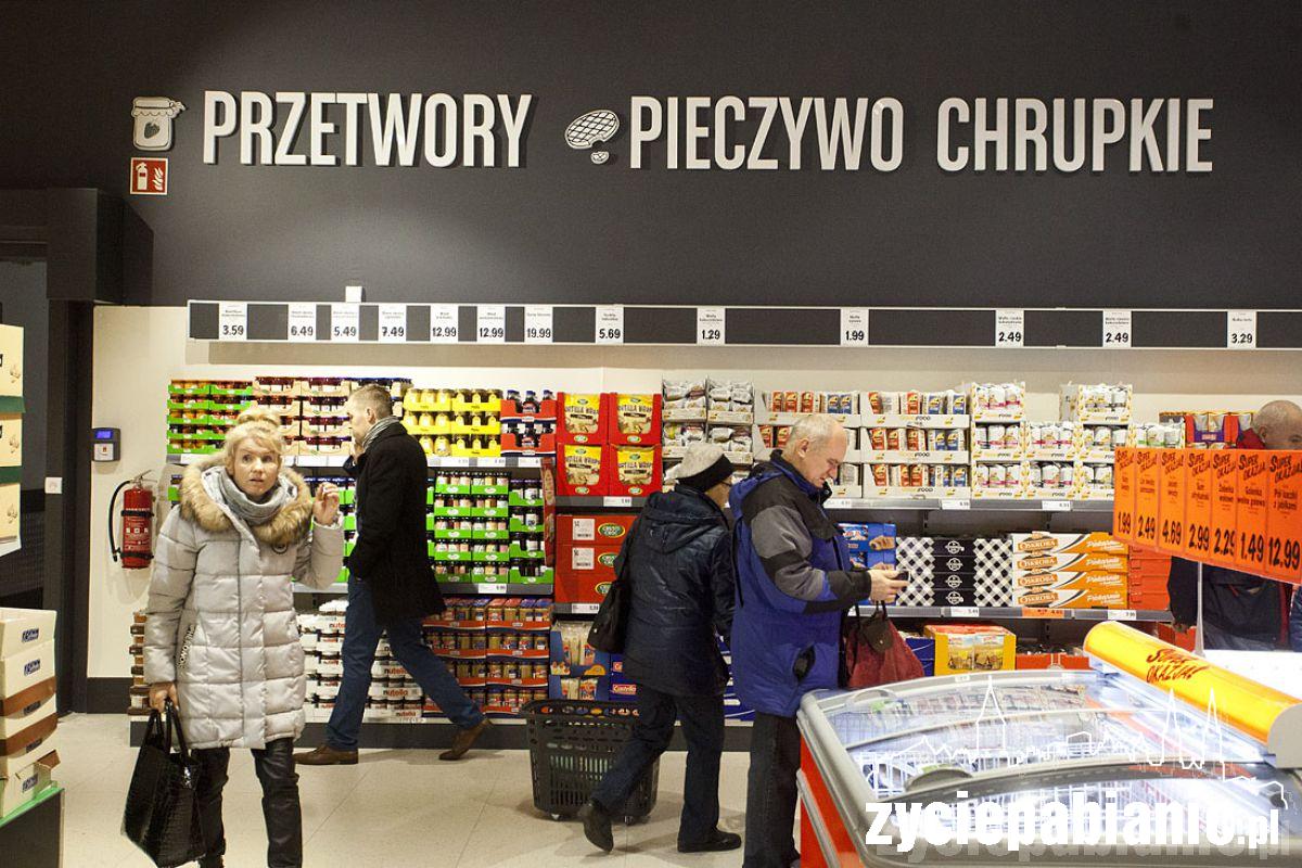 Otwarcie Lidla przy ul. Łaskiej
