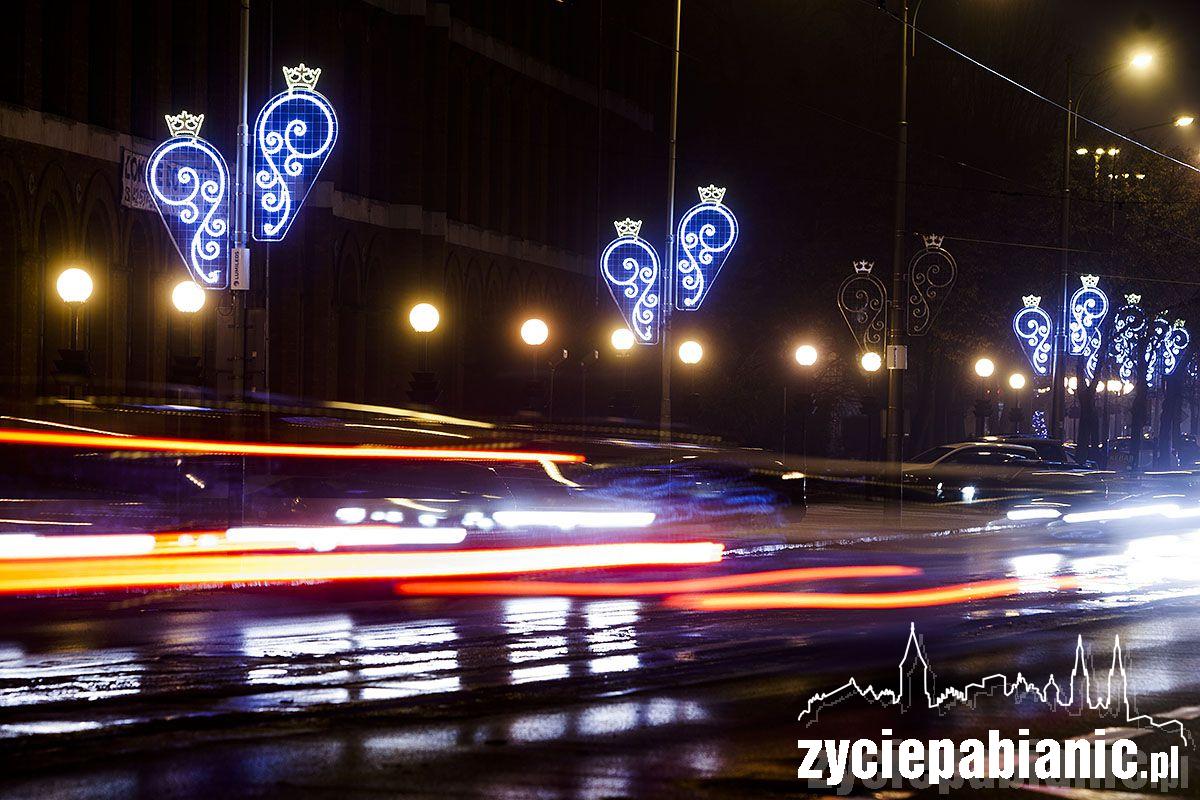 Świąteczna dekoracja na ul. Zamkowej